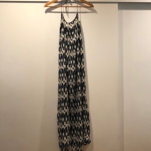 J. Crew Ikat Print Maxi Sundress